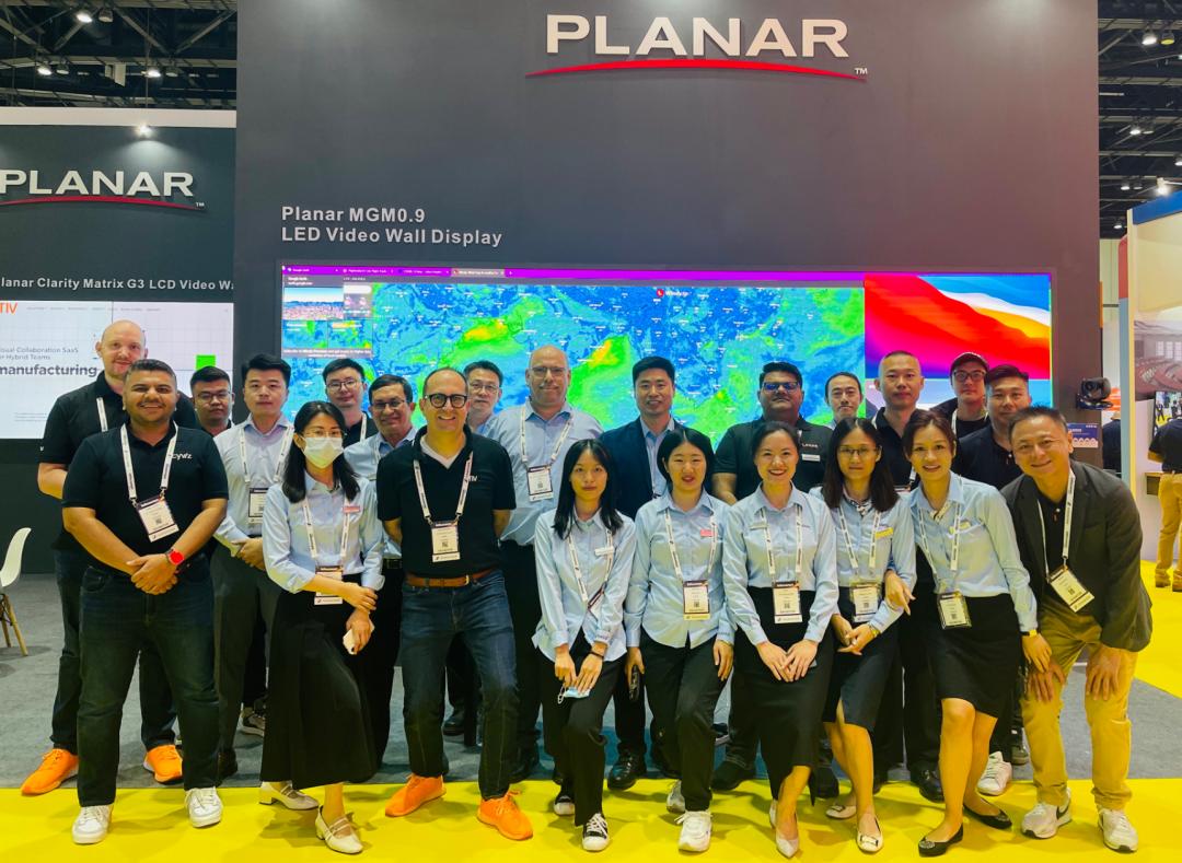 InfoComm Asia | 环亚集团Planar全球首发第四代Micro LED智能一体机