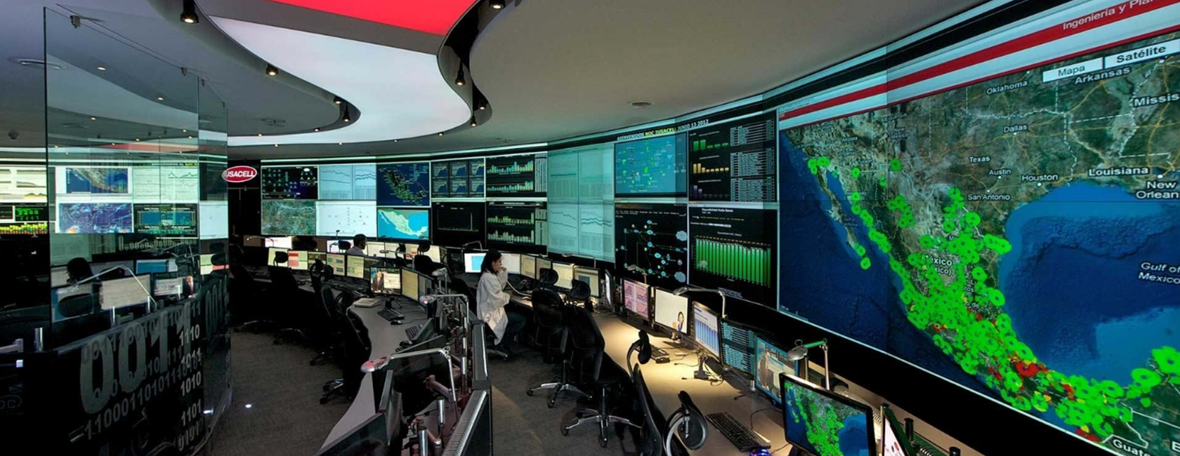 美国宇航局NASA卫星操控中心 